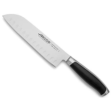 Arcos Serie Kyoto Coltello Santoku Nero 185 mm (1/4)