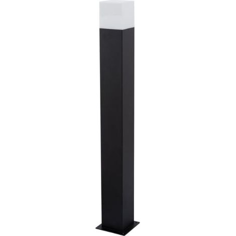IluminaShop - Baliza Negra Black Edition para Exterior Jardin 1XE27 740mm IP54