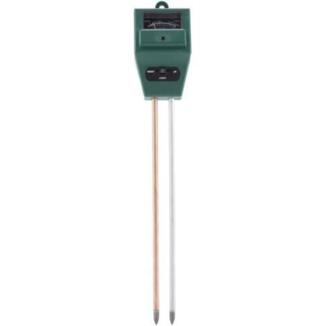 Testeur ph Terre 3 en 1 Testeur ph Sol, Soil Tester Kit Testeur Humidité Plantes PH Terre Metre Sol pour Fleurs/Herbe/Plante/Jardin/Ferme/pelouse 290x50x38MM(Vert) (1/4)