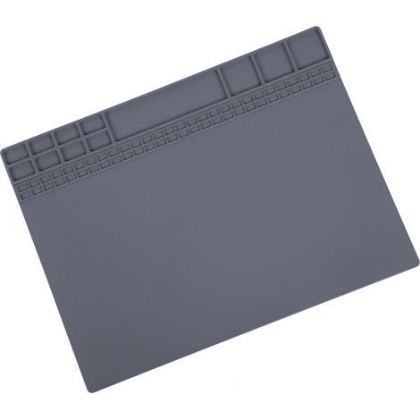 Tapis de Réparation Magnétique Silicone Résistant à la Chaleur Station de Soudure PC Portable Téléphone 405x305x8mm (1/5)