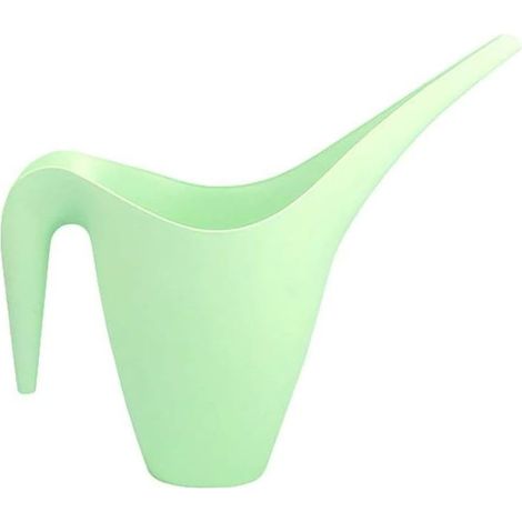 QAZQA Haute Talons Arrosoir Long Bec arrosoir arrosoir en Plastique Bouilloire Arrosoir for Jardin Plantes et de Fleurs, 1L (Color : Green) (1/5)
