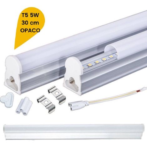 Led Neon T5 Undercabinet Ceiling Light Matt Glass Tube 5 Watts 30cm T5-30 (1/5)