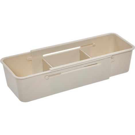 Organiseur de tiroir extensible stora 10x38,5cm beige - 5five (1/3)