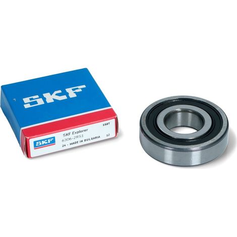 CUSCINETTO TIPO: 6306 2RS. DIMENSIONI: 30X72X19MM. SKF UNIVERSALE LAVATRICE