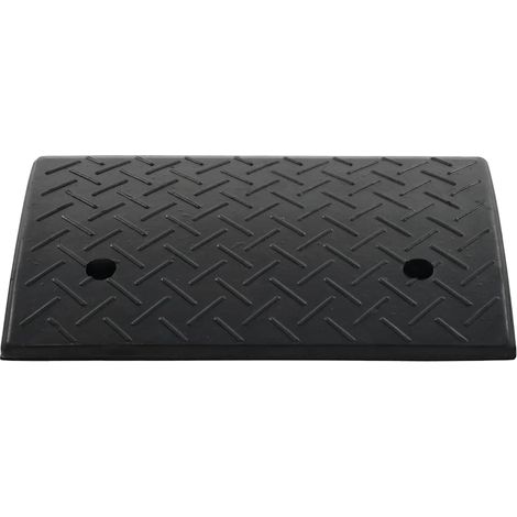 vidaXL Rampa de goma para bordillos 50x32,5x14 cm (1/2)