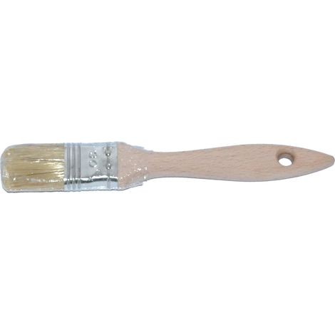 12PZ PENNELLESSA MANICO IN LEGNO SETOLA BIONDA mm. 30 (1/2)