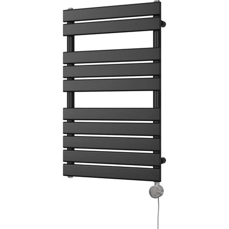 Typhoon - Black Electric Towel Rail H816mm x W500mm 300w Thermostatic (1/3)