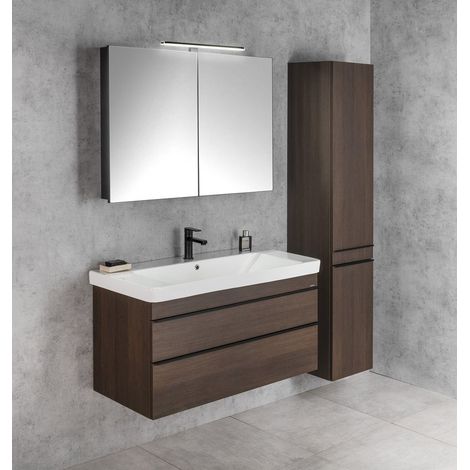 Ensemble de salle de bain SITIA 105, Pin Rustique (1/5)