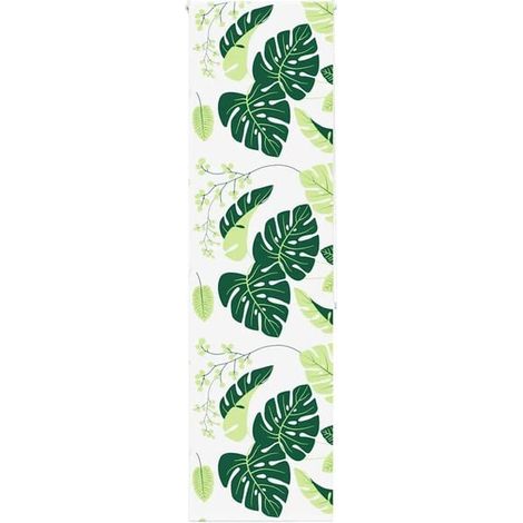 Store enrouleur de douche, dimensions 60x240 cm, largeur du tissu 56 cm.