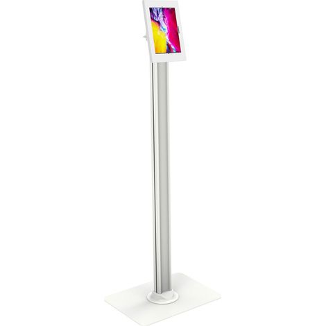 Support sur pied universel pour tablette Apple et Samsung 10.9''-11'' Blanc (1/3)