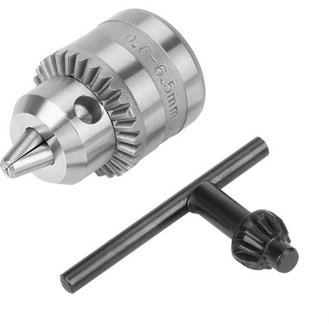 Mandrin de perçage Mini à clé 0.6‑6.5mm avec clé pour perceuse électrique (B10) (1/5)