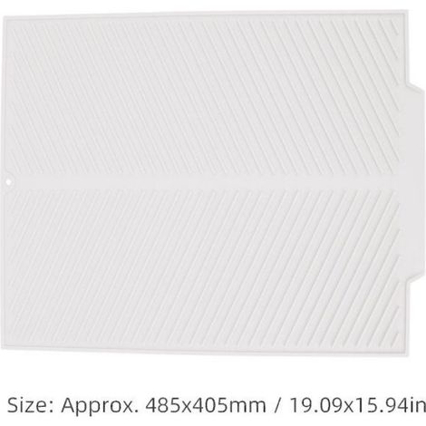 Tapis De Séchage Vaisselle - Silicone - 485 X 405 Mm - Cuisine - 1 Pièce (1/5)