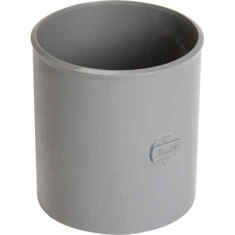 Schieber NICOLL weiblich-weiblich - PVC grau - Ø 100 mm - KT