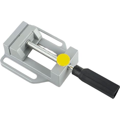 Hochfester Aluminium-Pressschraubstock, Schnellspanner-Tischklemme, Bohrmaschinen-Spannwerkzeug, flache Klemme