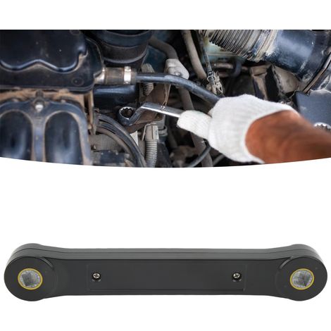 Clé dynamométrique manuelle multifonctionnelle réglable, rallonge universelle pour usage domestique, noire. (1/5)