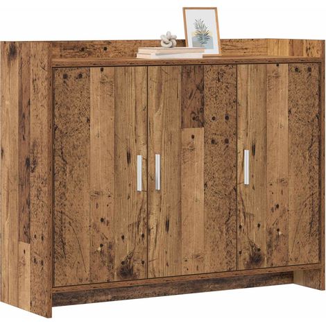 Sideboard/Anrichte/Buffet Altholz 98,5 x 33 x 80 cm Holzwerkstoff LXWW148442 (1/5)