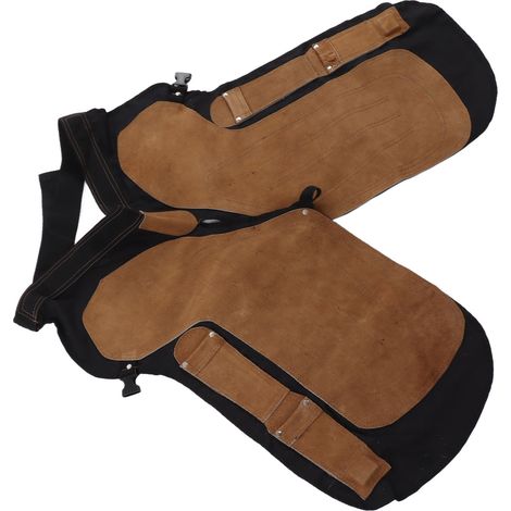 Tablier de maréchal-ferrant de poche à 4 couteaux, chap en cuir professionnel pour ferrer les chevaux