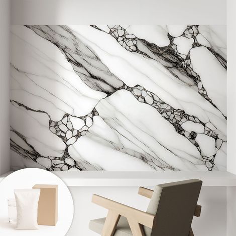 Carta Da Parati - Murale Alla Moda Decorazione - Camera Da Letto - Con Colla Gratuita Motivo a pietra 104x70 cm (1/5)