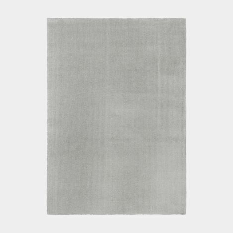 Tapis Velours - Gris perle - Lavable en machine - 120 x 170 cm (1/6)
