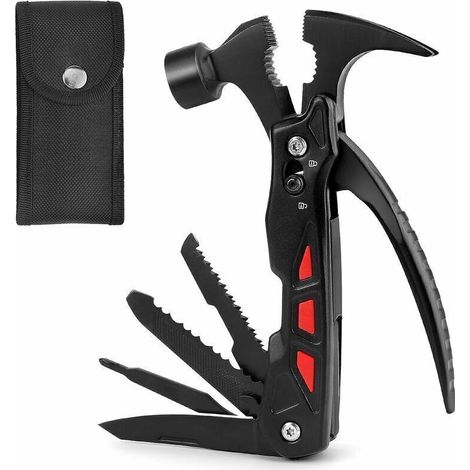 Multifonctionnel Accessoires de Camping Multifonction, Équipement de Survie Portable Gadgets sympas, Cadeaux de fête pour Hommes et Femmes (1/4)