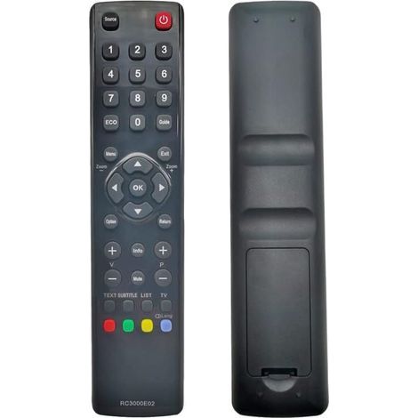 Télécommande de remplacement pour téléviseurs Thomson 32FU5253, 39FU3253C, 40FT2253, 55FT5643, 48FU4243 (1/5)