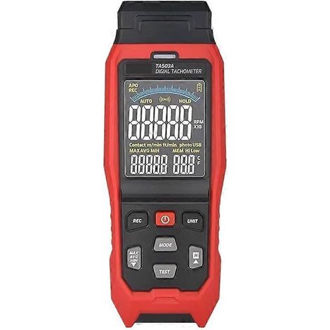 Compteur de vitesse portable, affichage numérique, tachymètre laser, sans contact