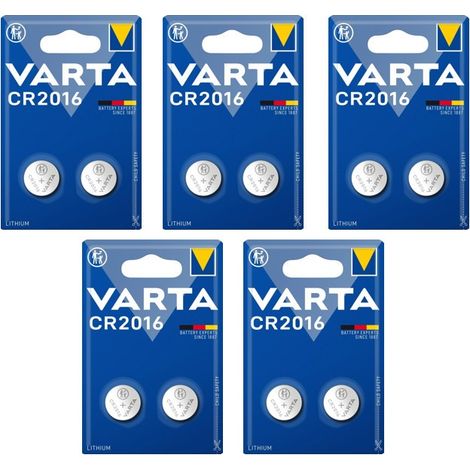 .Varta CR 2016 3V au lithium .
.