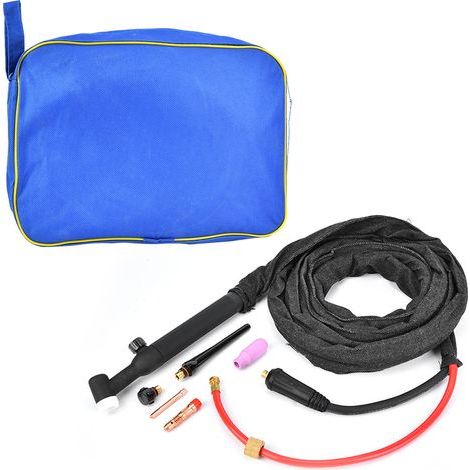 Torche TIG WP26V avec câble de 4m, refroidie à air, pistolet de soudage 200A, prise EU (1/5)