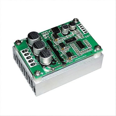 Pilotage moteur sans balais 500W 15A DC12-36V Carte régulateur PWM Hall-Free (1/5)