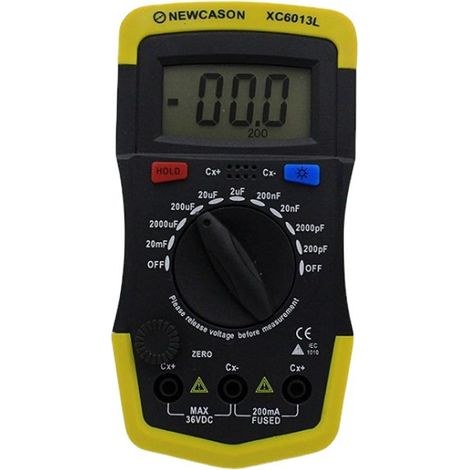 Lntyq LCD Numérique Capacimètre Condensateur Testeur MF UF Gauge Circuit