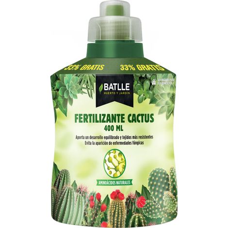 Engrais pour Cactus Rouge/Noir 400 ML (1/2)