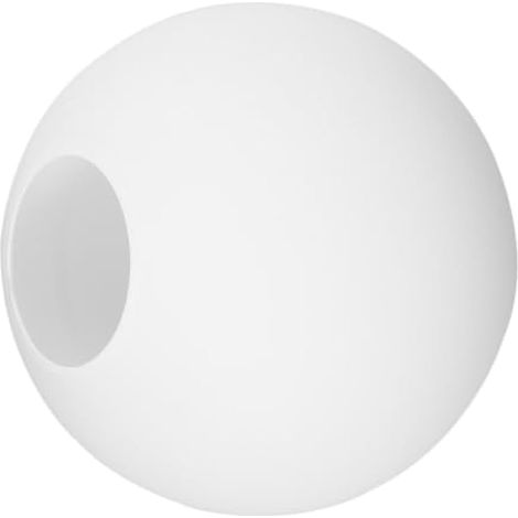 Abat-jour en Verre Globe Dépoli Blanc, Remplacement Luminaire (1/5)