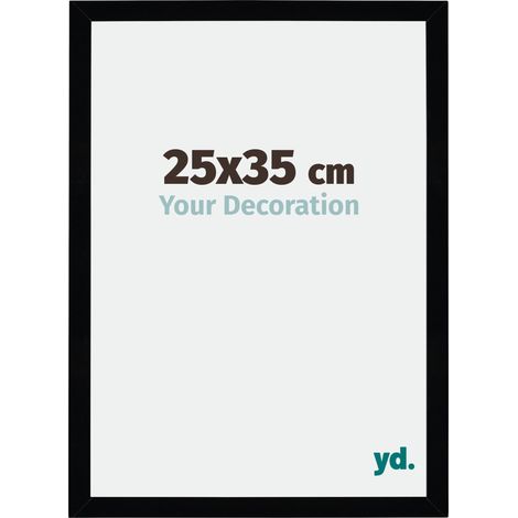 Cadre Puzzle 25x35 cm - Noir Brillant - MDF - Mura. (1/5)