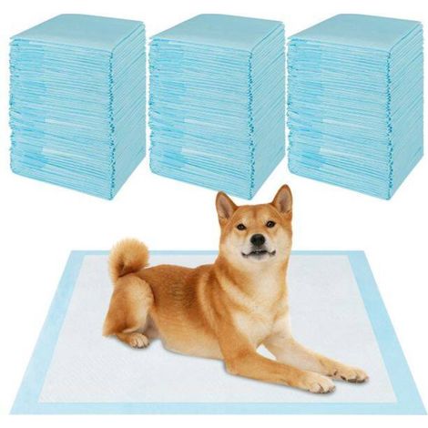 Pour garder sols et cages propres, tapis de propreté jetables pour chien à absorption rapide, anti-fuite 6 couches (1/5)
