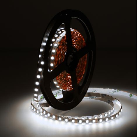 Jandei - Tira led 12V Dentada 6000K 120 led/m 9,6W/m Corte 25mm PCB 6 mm 5 metros