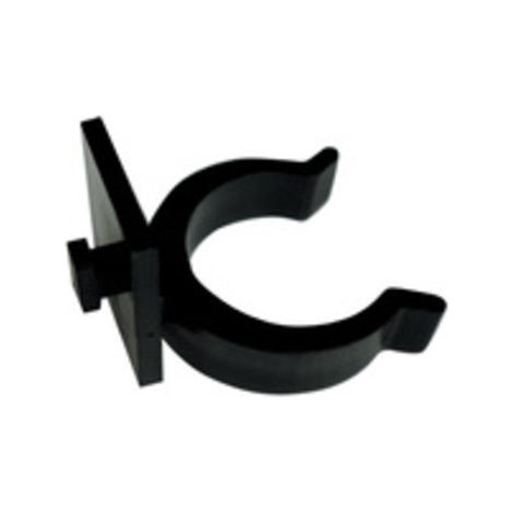 100 x GANCIO ABS 28 MM ZOCCOLO RESINA ALLUMINIO