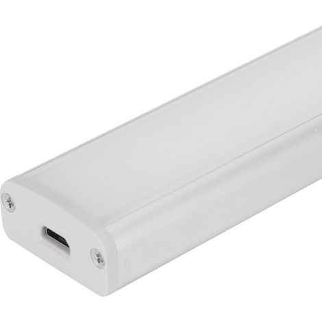 Lampe à détecteur de mouvement 20 LED, batterie 800 mAh rechargeable par USB, éclairage réglable pour dressing, escaliers et couloirs (1/5)