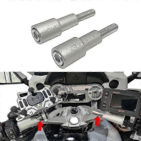 Support de téléphone portable pour moto compatible avec BMW K1600GT, K1600GTL, K1600B, R1200RT, R1250RT, K1600 GT/GTL (2014-2021) - Extension 2020 (réf. g2024209 SZRH AD 3638)