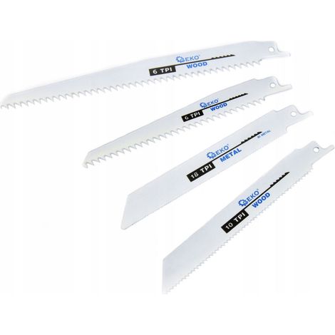 Sägeblätter Geko g01255 Bi-Metall 10 Stück