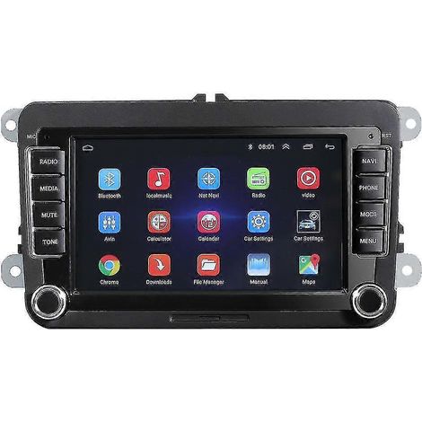Autoradio 7 pouces 1 g + 16 g pour voitures de golf (2024) - Lecteur multimédia