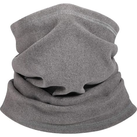 Thermo-Halswärmer Schlauchschal für Damen & Herren, winddicht & atmungsaktiv, Grau (1/5)