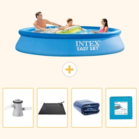 Intex Piscine Easy Set Ronde - 305x61 cm - 5-pièces S340 (1/5)