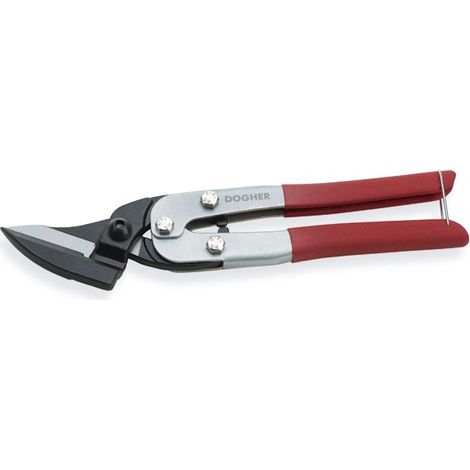 Blechschere mit geradem Schnitt, langer Stahl, CrMo DOGHER 291-300