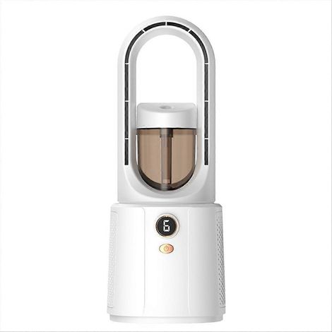 Leafless atomizing ventilateur humidificateur eau replenishment refroidissement bureau maison dormitory recharge (1/5)