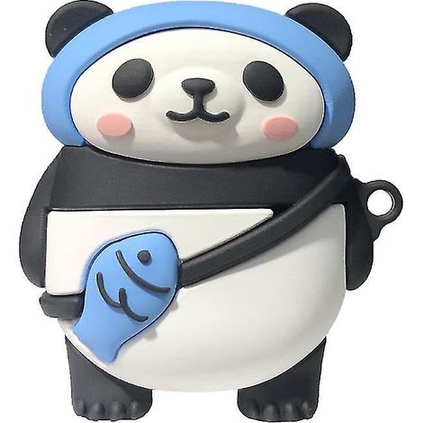étui pour casque audio panda dessin animé