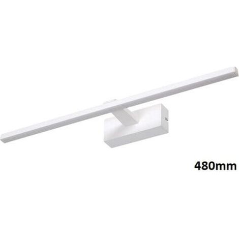 Applique bagno specchio LED 8W bianco opaco Albina Rabalux