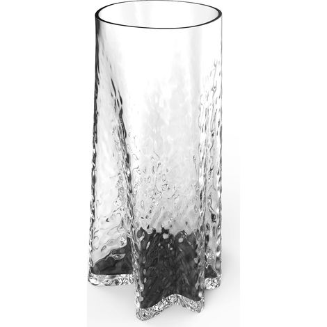 Vase Tulipe en Verre Transparent 30 cm (1/3)