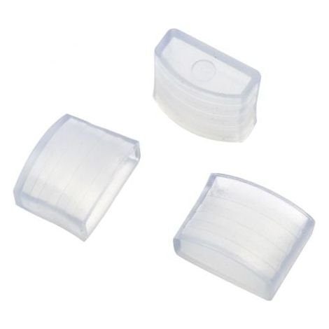 Lot de 3 embouts de protection fin de ruban LED 15W/m 19mm