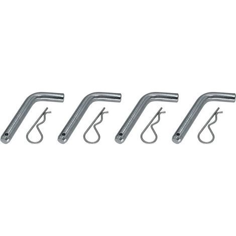 Convient aux goupilles et clips de crochet de remorque, crochets de remorque robustes de 5/8 pouce de diamètre, convient aux supports de tête de boule de crochet récepteur de 2 pouces. (1/5)