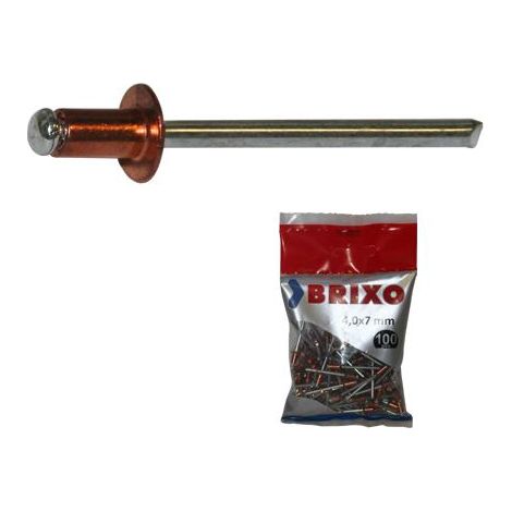 RIVETTI BRIXO RAME 4,0X11 CF.100 PZ